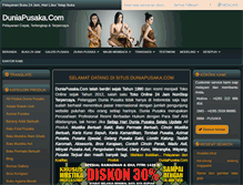 Tablet Screenshot of duniapusaka.com